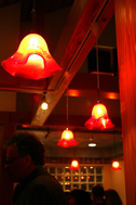 red pendants